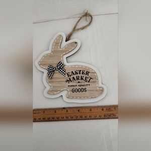 Easter Market Bunny Wall Decor Chalk Couture